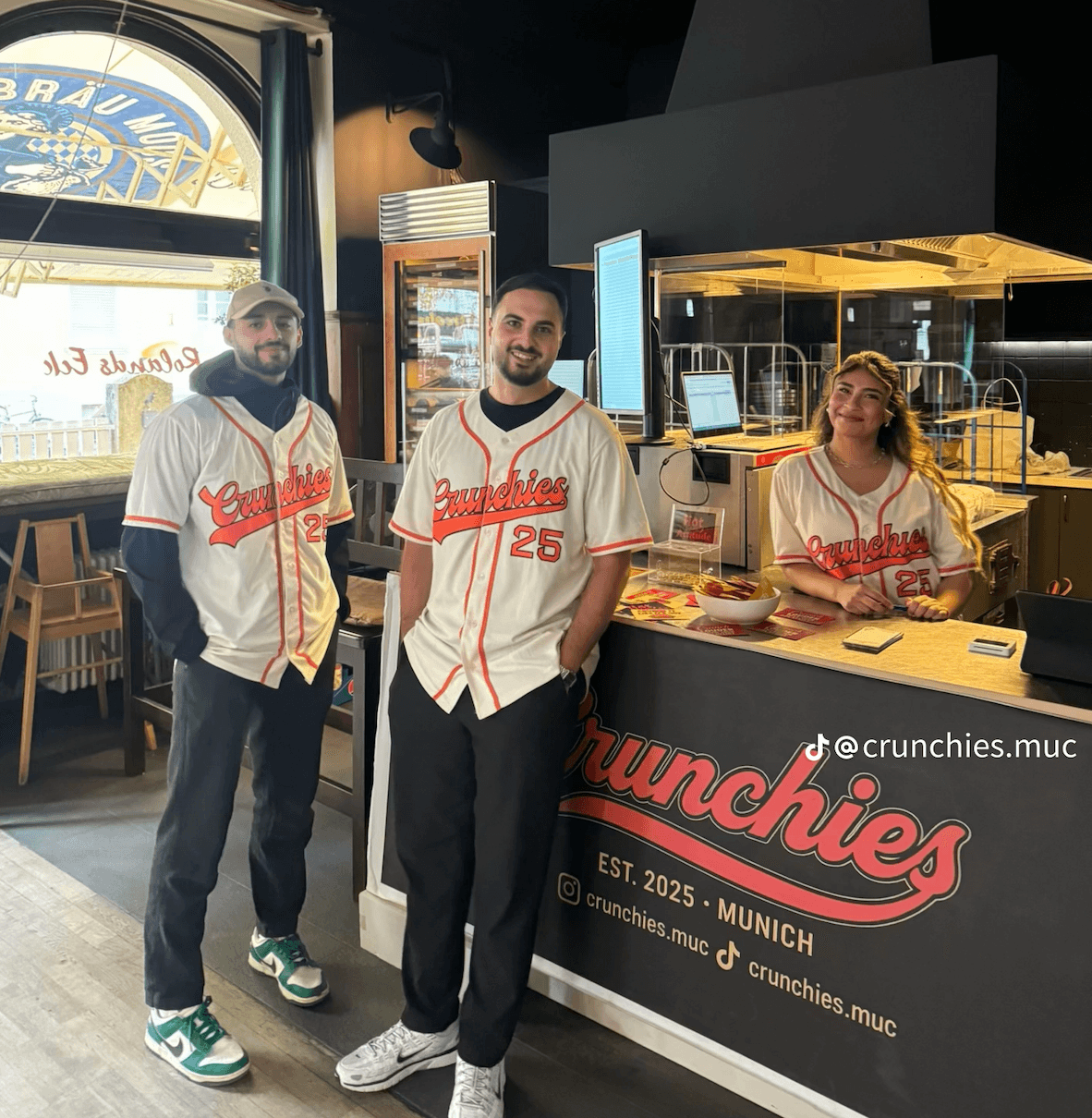Crunchies Pop-up in Schwabing