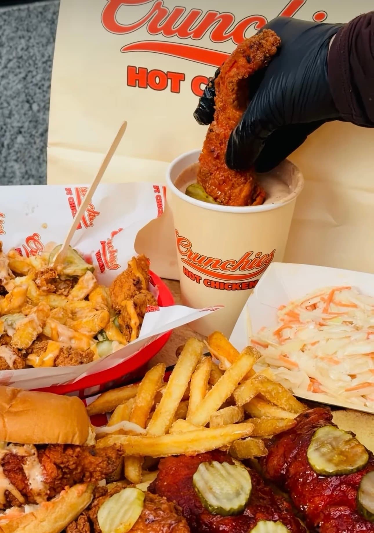 Crunchies Tender mit Signature Sauce